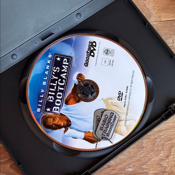 Billy Blanks "Billy's Bootcamp" DVD - Blue Tank, Tan Shorts - Picture 3 of 3